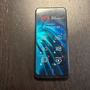 TCL 30xe 5G Nxtvision Display Phone Dummy Fake Model Prop Toy